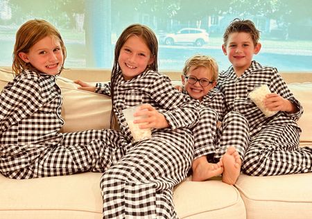 Box family core memory: matching every night 😁📸 
We started it when they were born and they LOVE to match. I had these monogrammed and they come in women’s and men’s too- perfect for Fathers Day! 

#LTKFamily #LTKKids #LTKGiftGuide