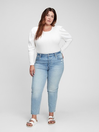 Puff-Sleeve Bodysuit | Gap (US)