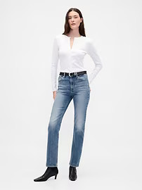 High Rise '90s Straight Jeans | Gap (US)