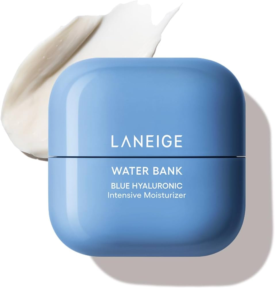 LANEIGE Water Bank Blue Hyaluronic Intensive Moisturizer: Hydrating Face Cream for Extra Dry Skin... | Amazon (US)