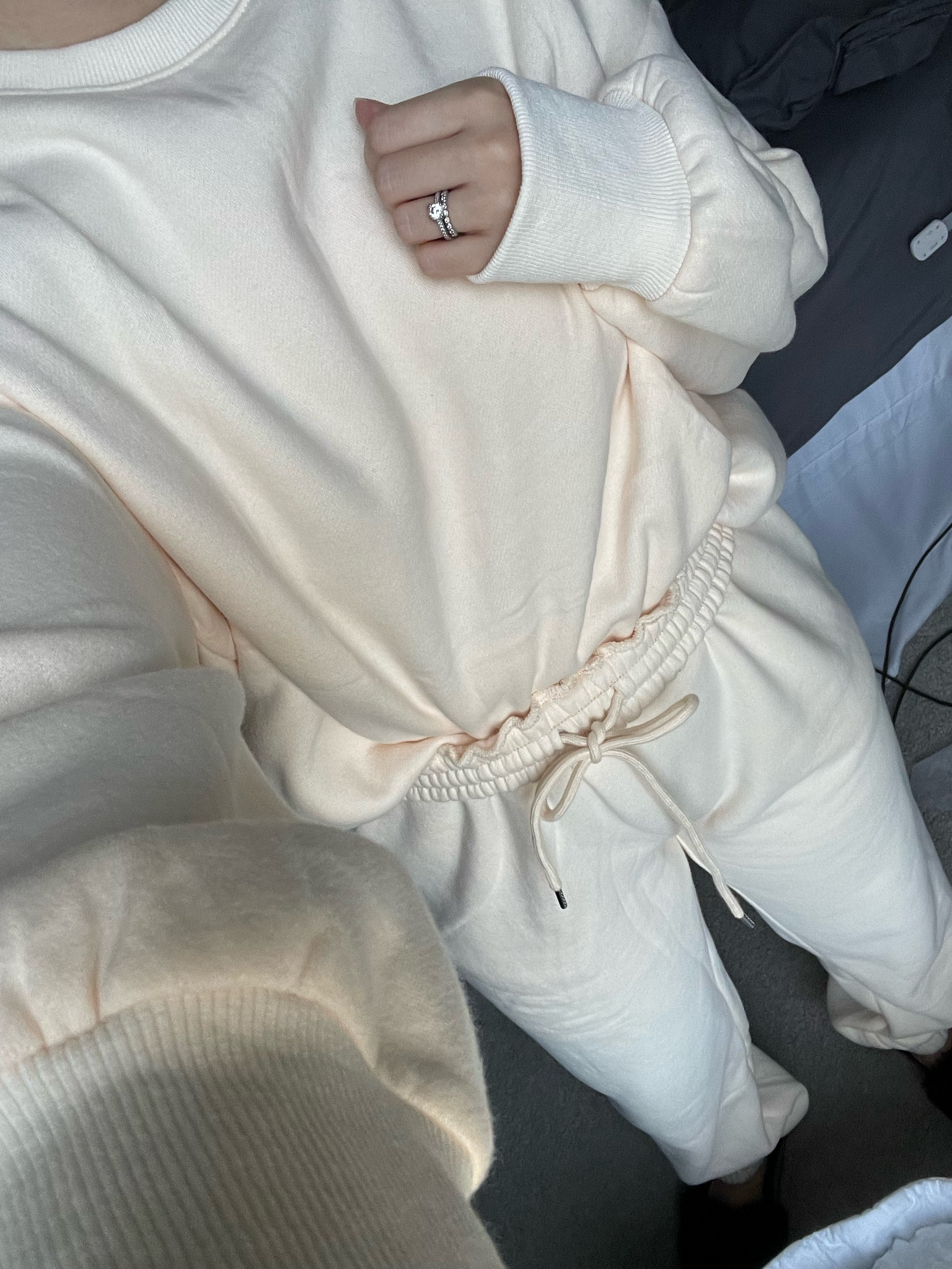 The most comfy Amazon sweatsuit! Wearing a small which is a bit oversized on me, and perfect  

#LTKsalealert #LTKfindsunder50 #LTKstyletip