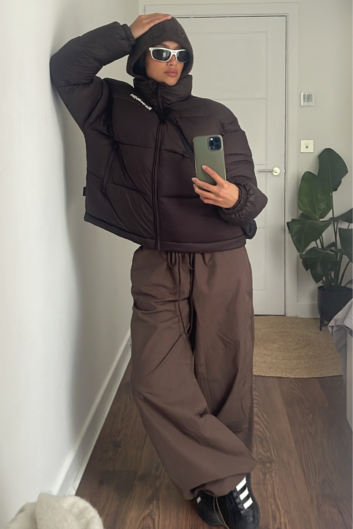 Parachute pants 🤝 puffer jackets #ootd 

#LTKunder100 #LTKstyletip