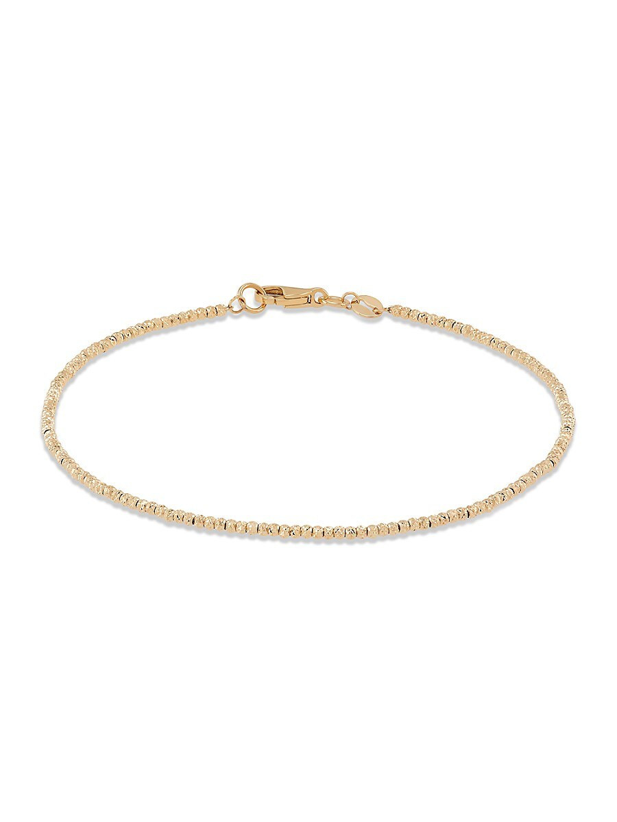 Saks Fifth Avenue Women's 14K Yellow Gold Beaded Bracelet - Yellow Gold | Saks Fifth Avenue OFF 5TH