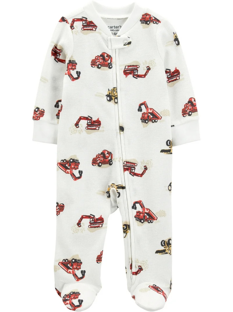 Carter's Child of Mine Baby Boy Sleep 'N Play, One-Piece, Sizes Premie-6/9 Months | Walmart (US)