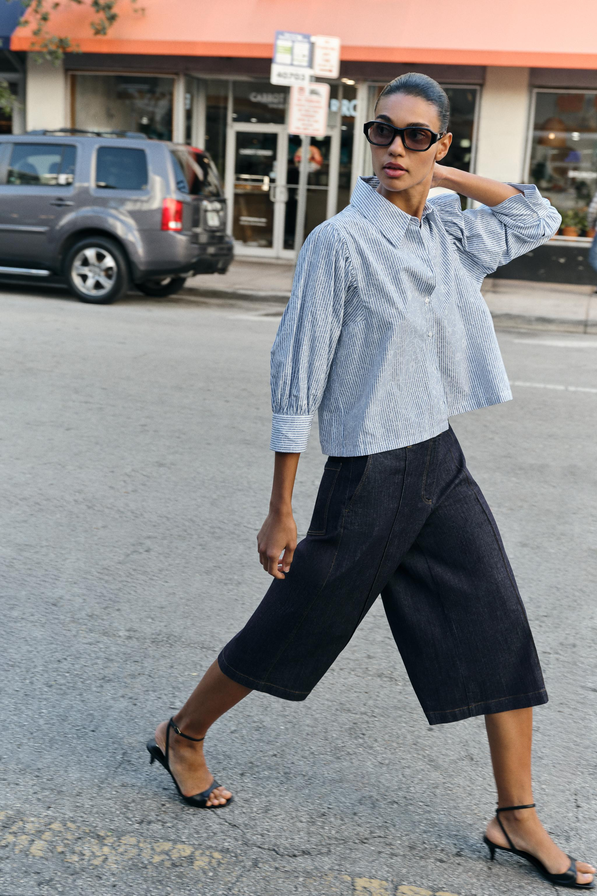 MID-HEEL SANDALS WITH ANKLE STRAP | Zara UK