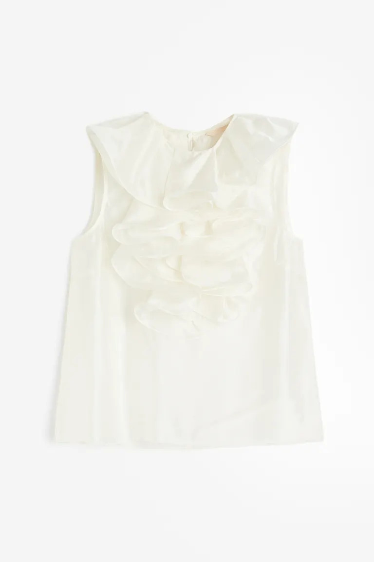 Top mit Volant | H&M (DE, AT, CH, NL, FI)