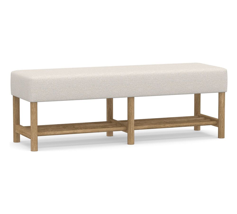 Clyde Upholstered Bench | Pottery Barn (US)