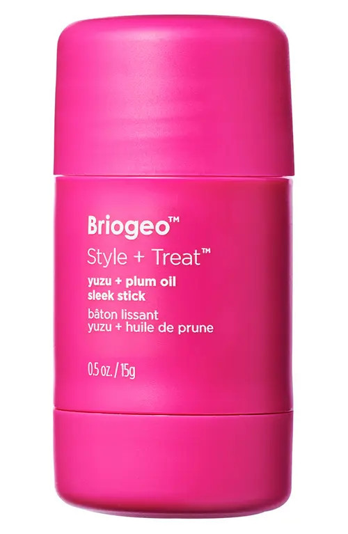 Briogeo Style + Treat™ Yuzu + Plum Oil Hair Styling Sleek Stick at Nordstrom, Size 0.53 Oz | Nordstrom