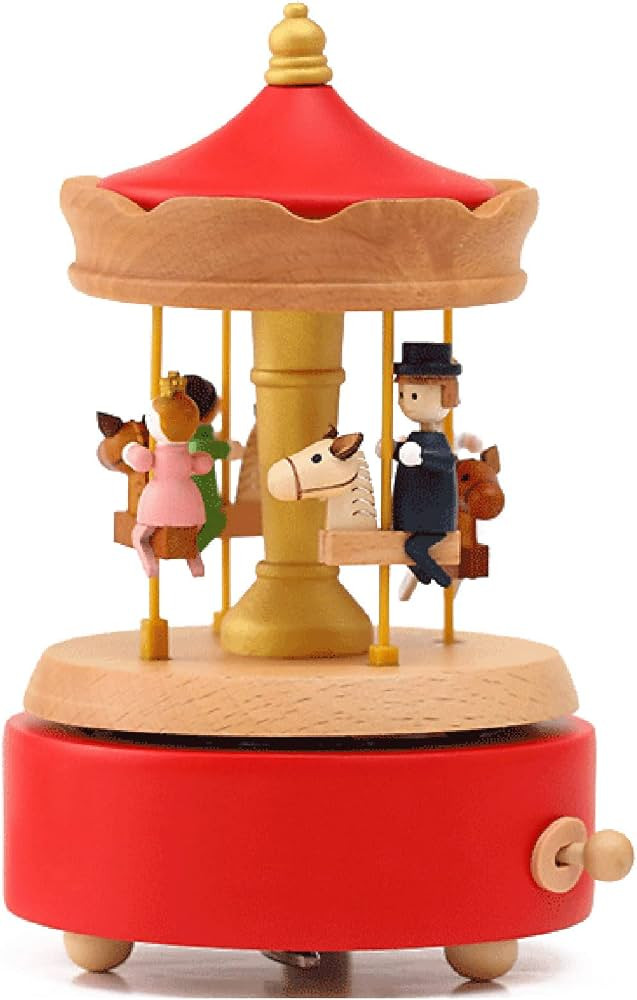 ROSIKING Classical Music Box Revolve Musical Boxes Christmas Birthday Valentine's Day Gifts for L... | Amazon (US)