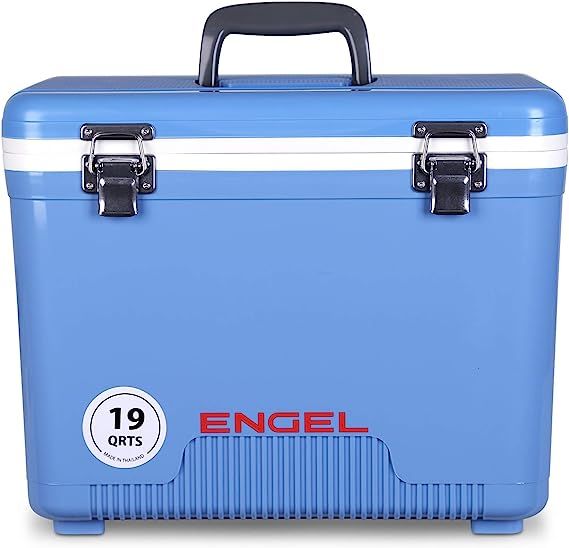 Engel 19 Quart 32 Can Leak Proof Odor Resistant Insulated Cooler Drybox with Integrated Shoulder ... | Amazon (US)