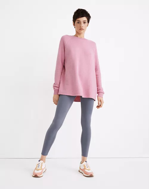 MWL Airyterry Overdyed Oversized Sweatshirt | Madewell
