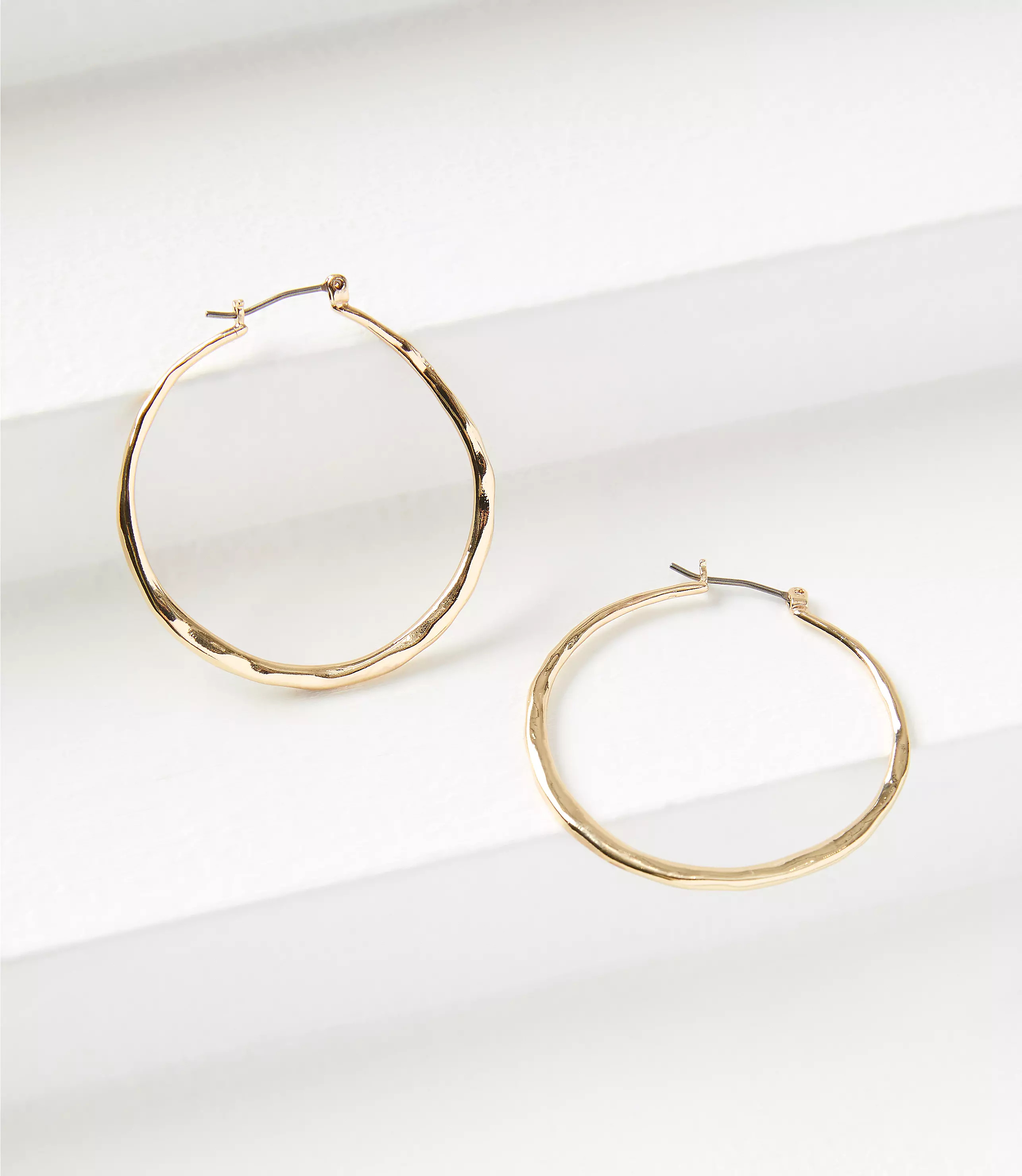 Metal Hoop Earrings | LOFT