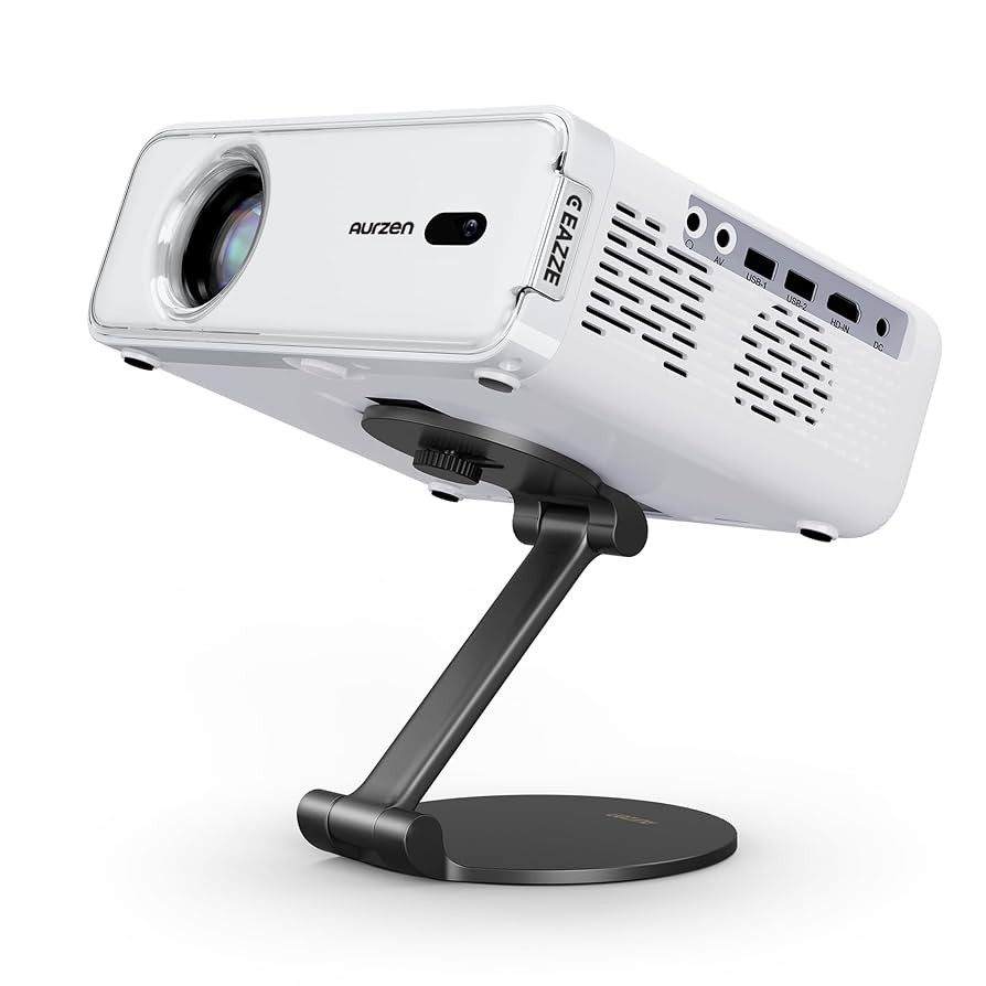 Aurzen Projector Foldable Stand, Ultra-Compact with Easy Setup, 180° Rotation, Compatible with T... | Amazon (US)