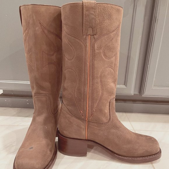 Frye  Pull On Brown Campus Leather Boots Sz 8👢 | Poshmark