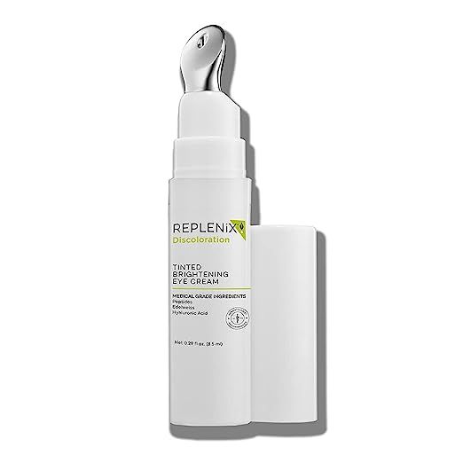 Replenix Tinted Brightening Eye Cream – Firming Under Eye Dark Circle Treatment - Improves Fine... | Amazon (US)