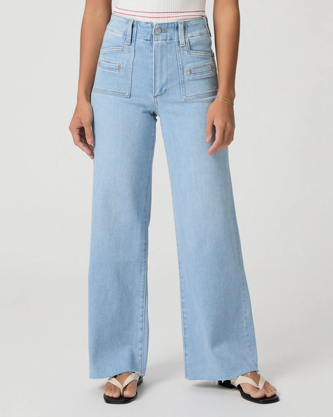 Anessa Petite 29" Wide Leg Jean | Paige