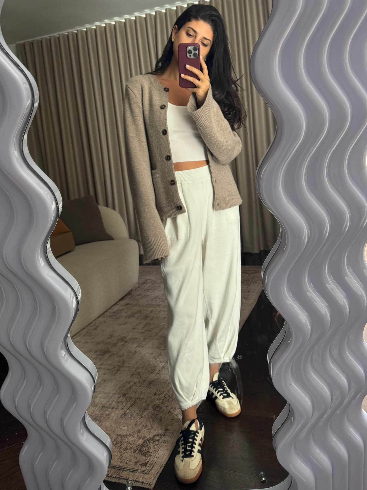 Lazy Sunday outfit. Casual outfit. Jenni kayne sweater. Cooper cardigan. Weekend outfit  

#LTKStyleTip #LTKFindsUnder100 #LTKSeasonal