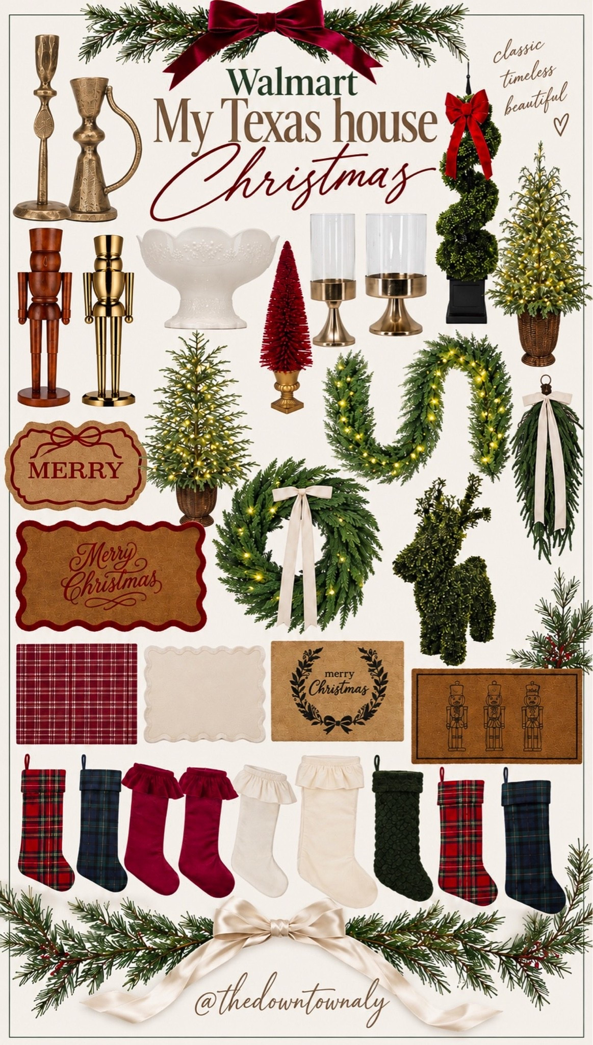 Walmart Christmas by my Texas house
