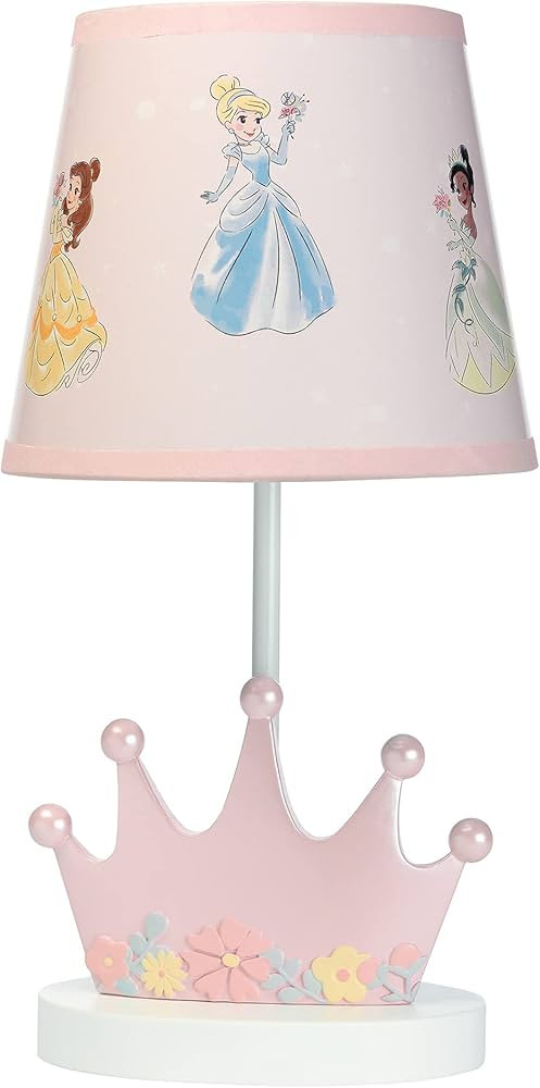 Disney Princesses Lamp,Resin with Shade & Bulb | Amazon (US)