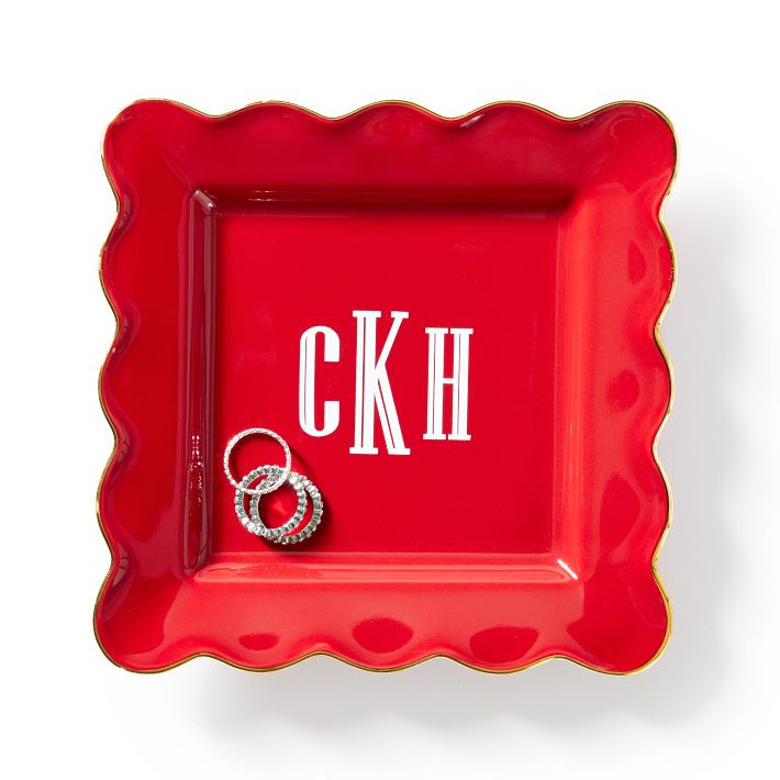 Scalloped Ceramic Catchall | Mark and Graham