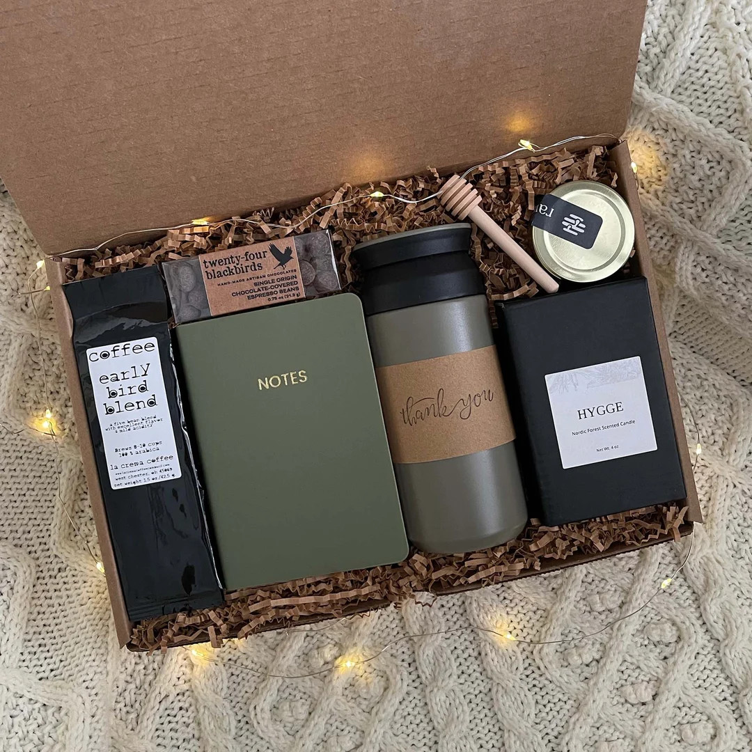 Thank You Gift Box for Men and Women Corporate Gifting, Hygge Gift Box, Employee Appreciation Gif... | Etsy (US)