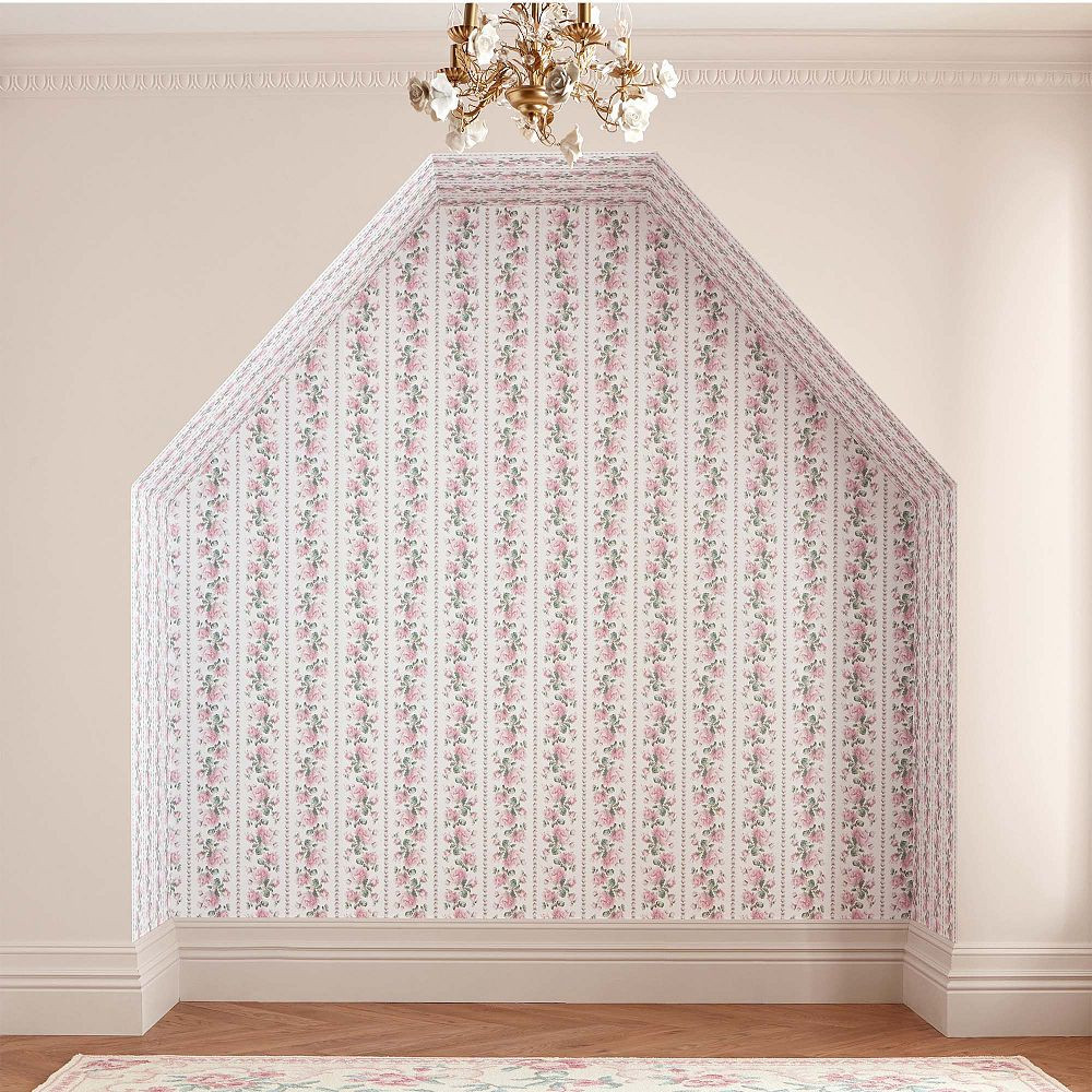 LoveShackFancy Kenmare Rose, Pre-Pasted | Pottery Barn Teen