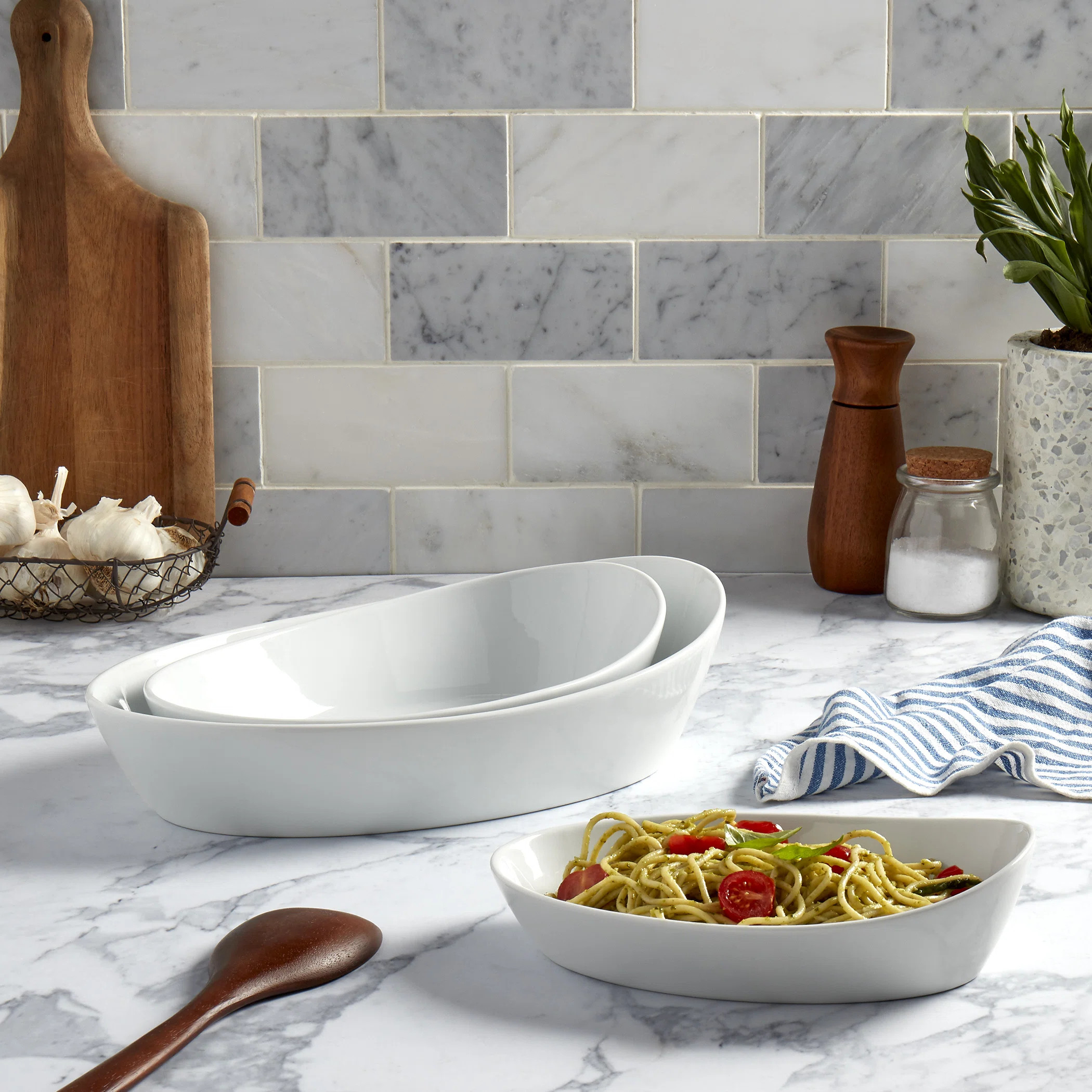 Porcelain Serving Bowl | Wayfair North America