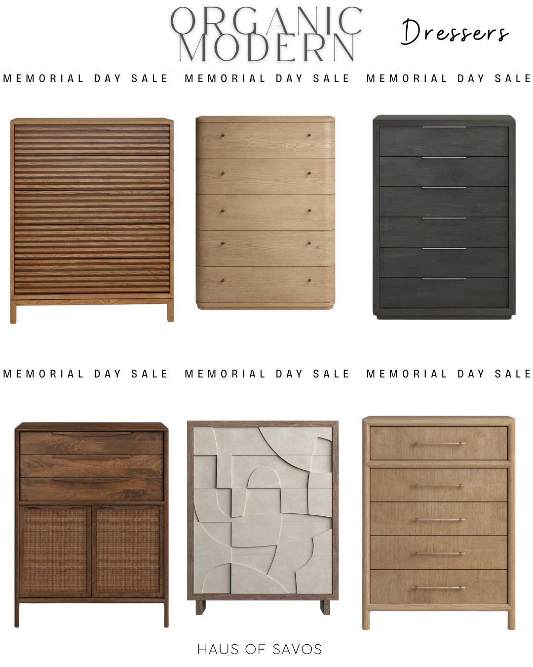 Memorial Day Sale - Dressers

organic modern dresser, wood dresser, large dresser, RH, fluted dresser, walnut dresser, light wood dresser, bedroom furniture, bedroom inspo, black dresser, white dresser, tall dresser 

#LTKStyleTip #LTKHome #LTKSaleAlert
