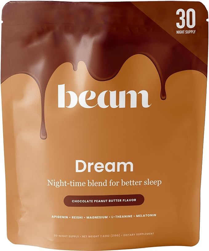 Dream Chocolate Peanut Butter Flavor | Natural Ingredients | L-Theanine | Magnesium | Calm Suppor... | Amazon (US)