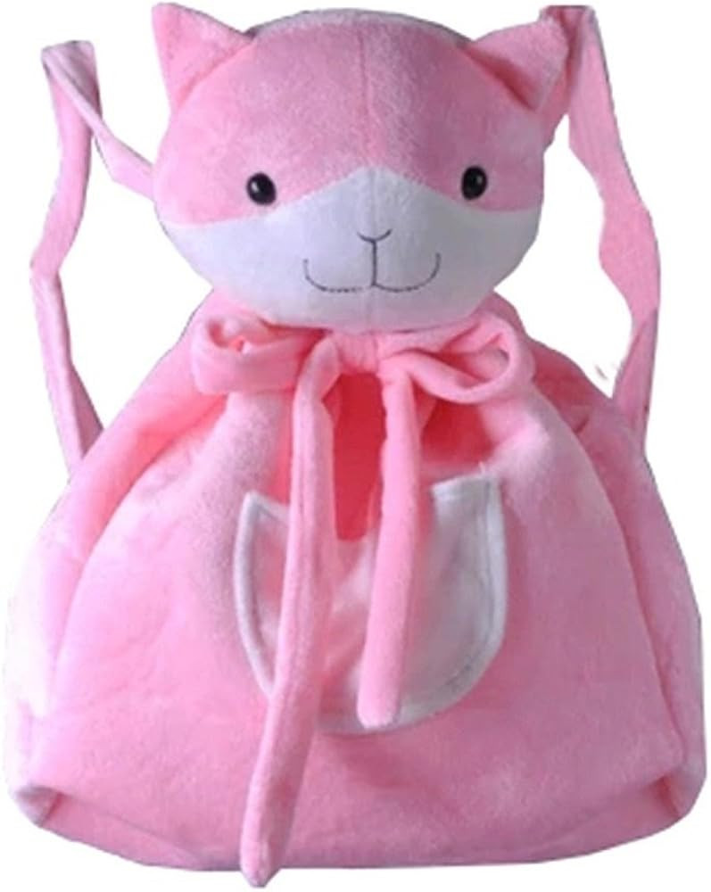 GK-O Chiaki Nanami Cosplay Anime Plush Cat Backpack Anime figures Pink Chiaki Backpack | Amazon (US)