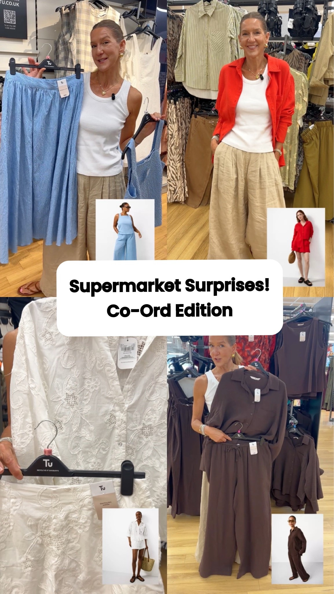 Clothing from Tu at Sainsbury’s at the moment is just incredible!! Shops some of my favourite Co-ords for the summer holidays 🩷

#LTKsummer #LTKuk #LTKstyletip