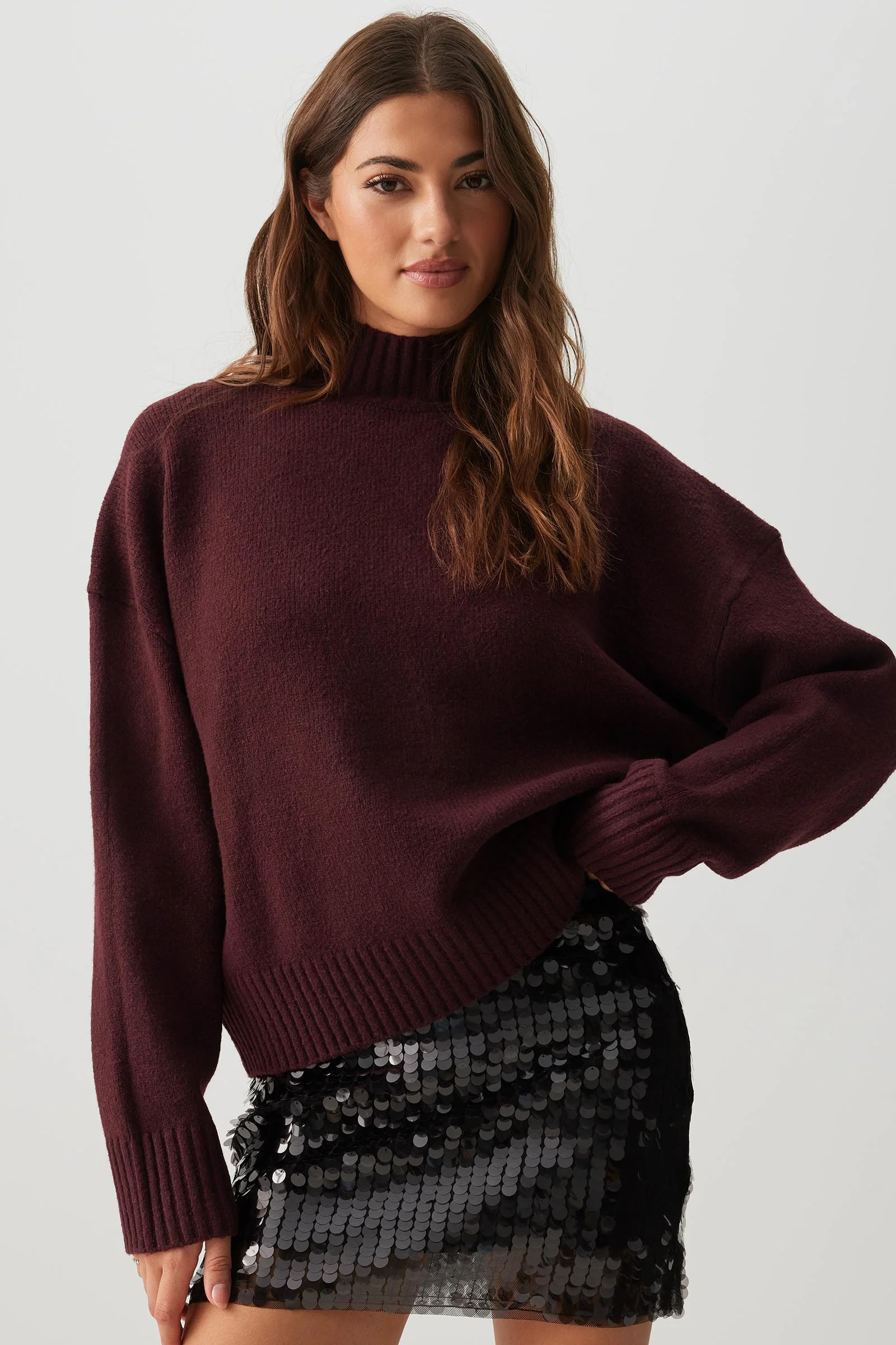 Mock Neck Sweater | Ardene