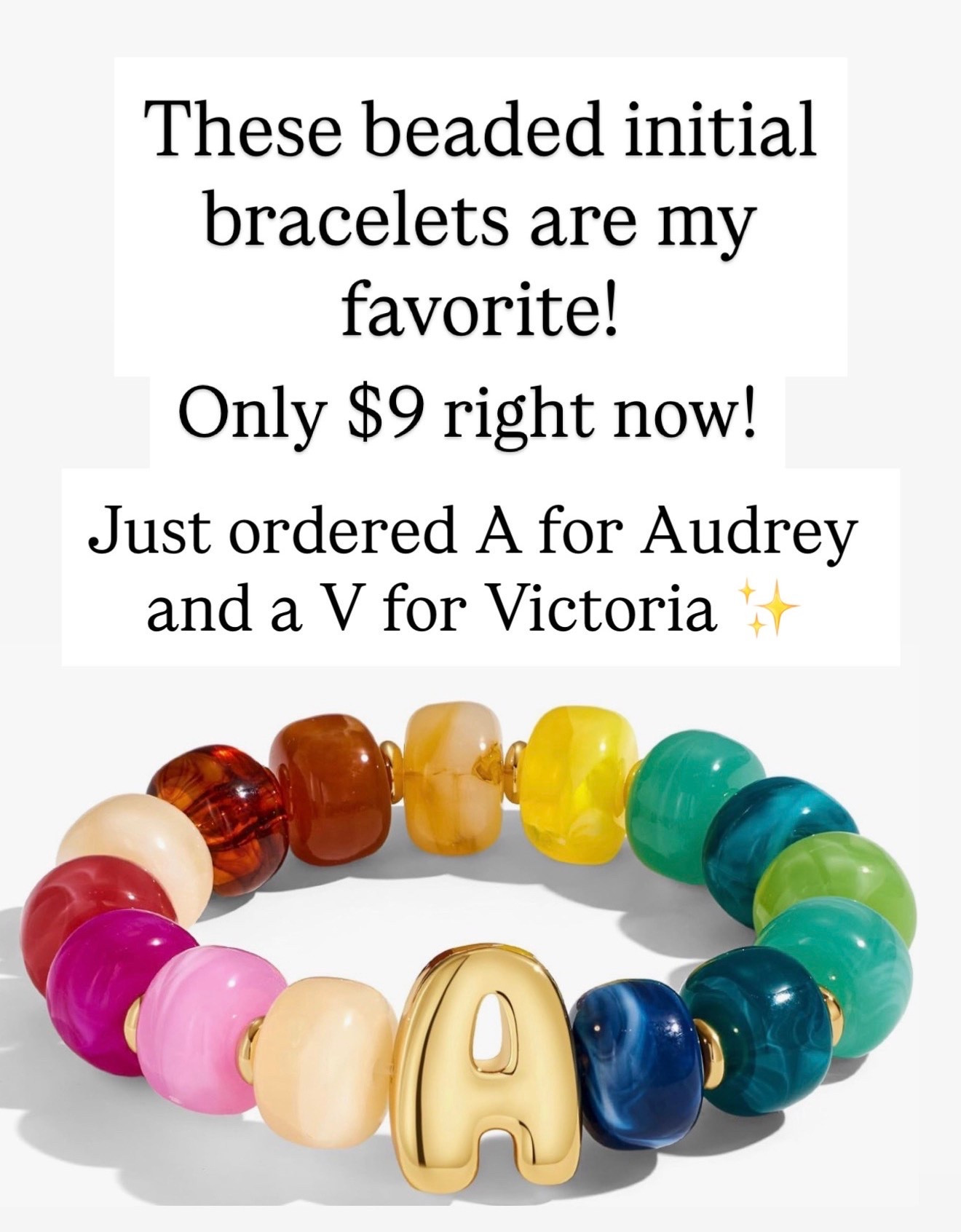 Initial Bracelet for girls

#LTKootd