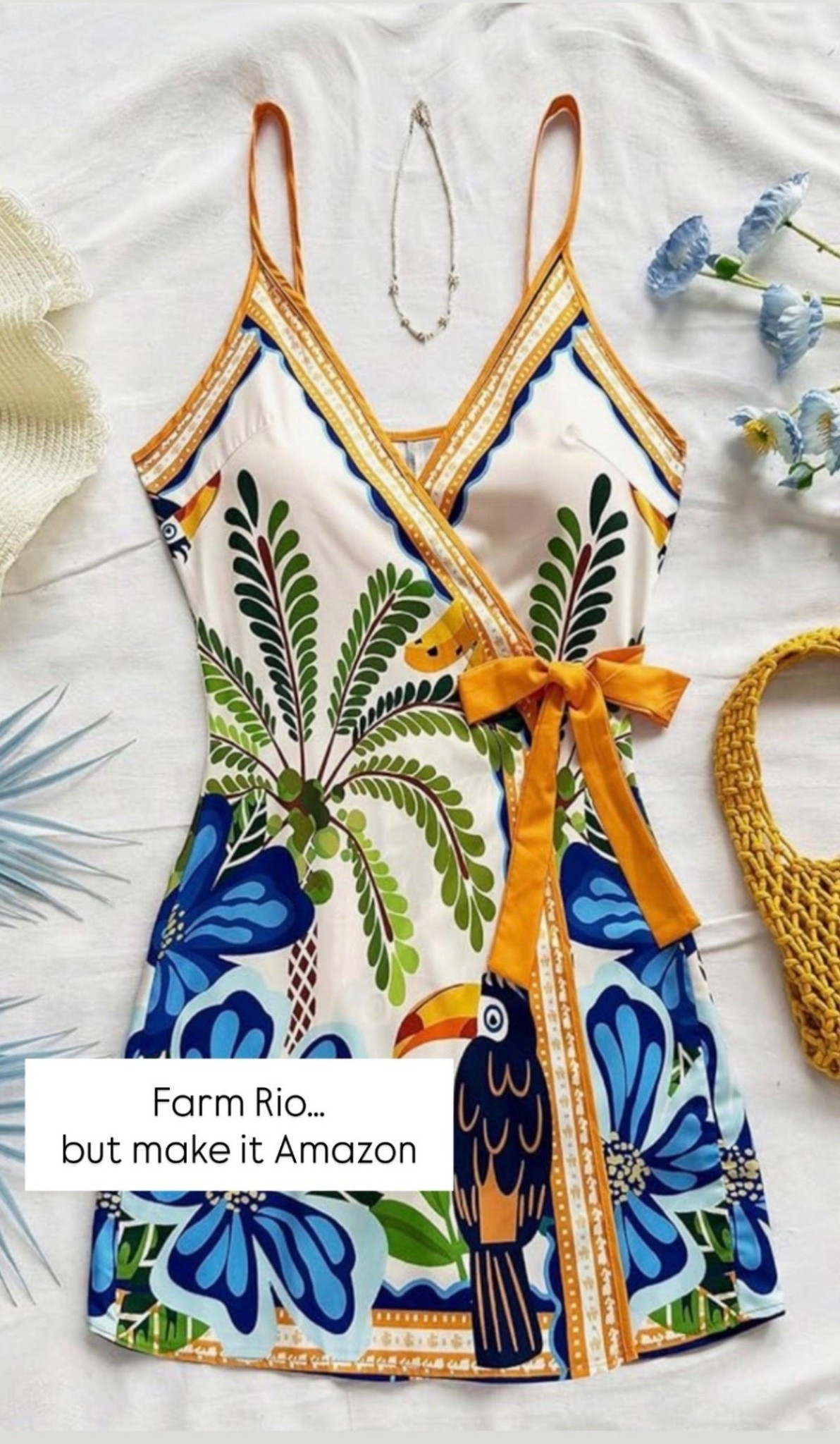 Farm Rio like Amazon dress
Vacation Dress