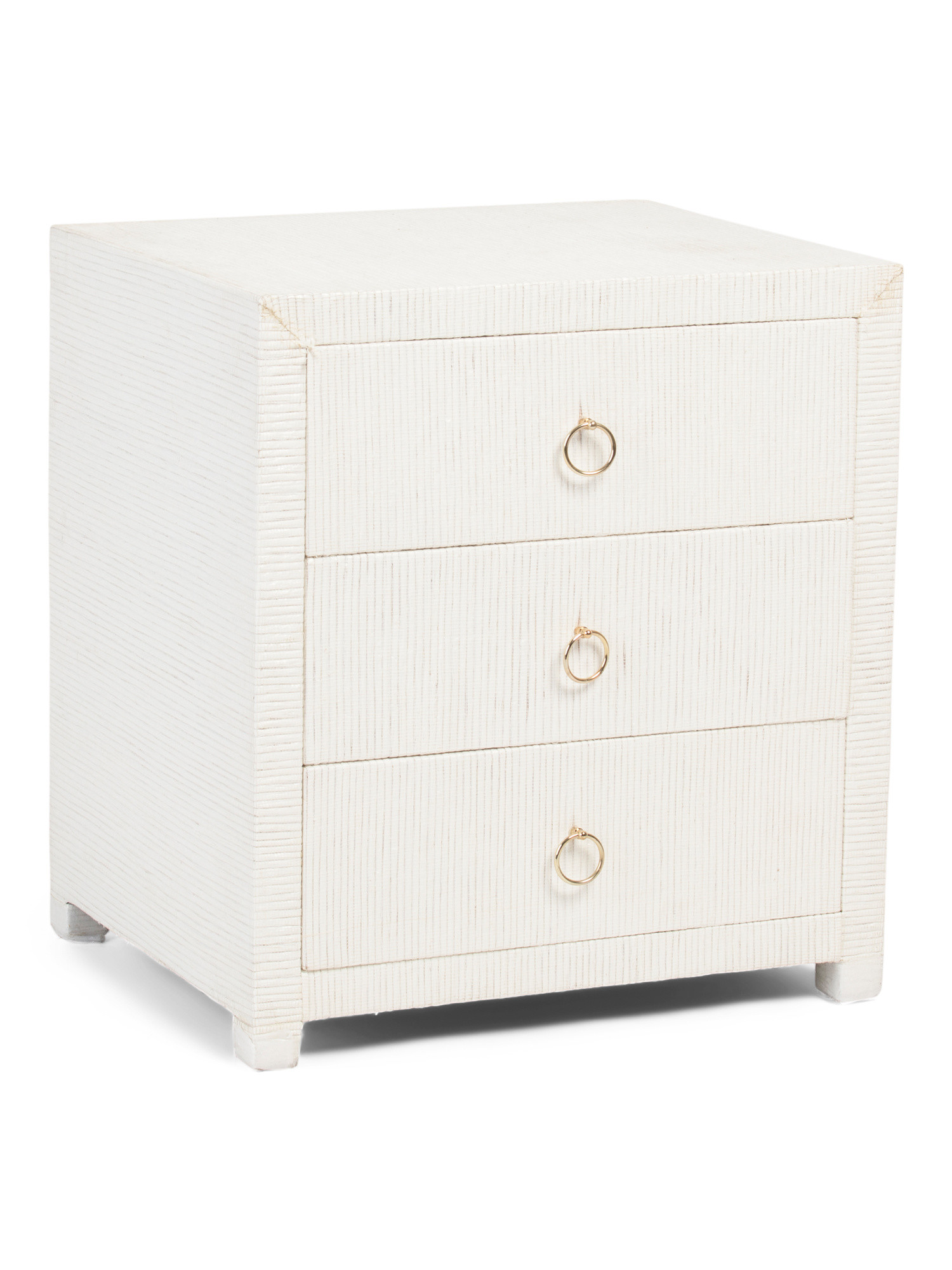 18x22 Quinn 3 Drawer Raffia Table | Bedroom | Marshalls | Marshalls
