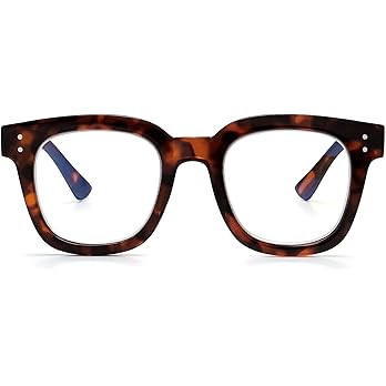 Madison Avenue Oversized Blue Light Blocking Glasses for Women Fashion Blue Light Blockers Anti E... | Amazon (US)
