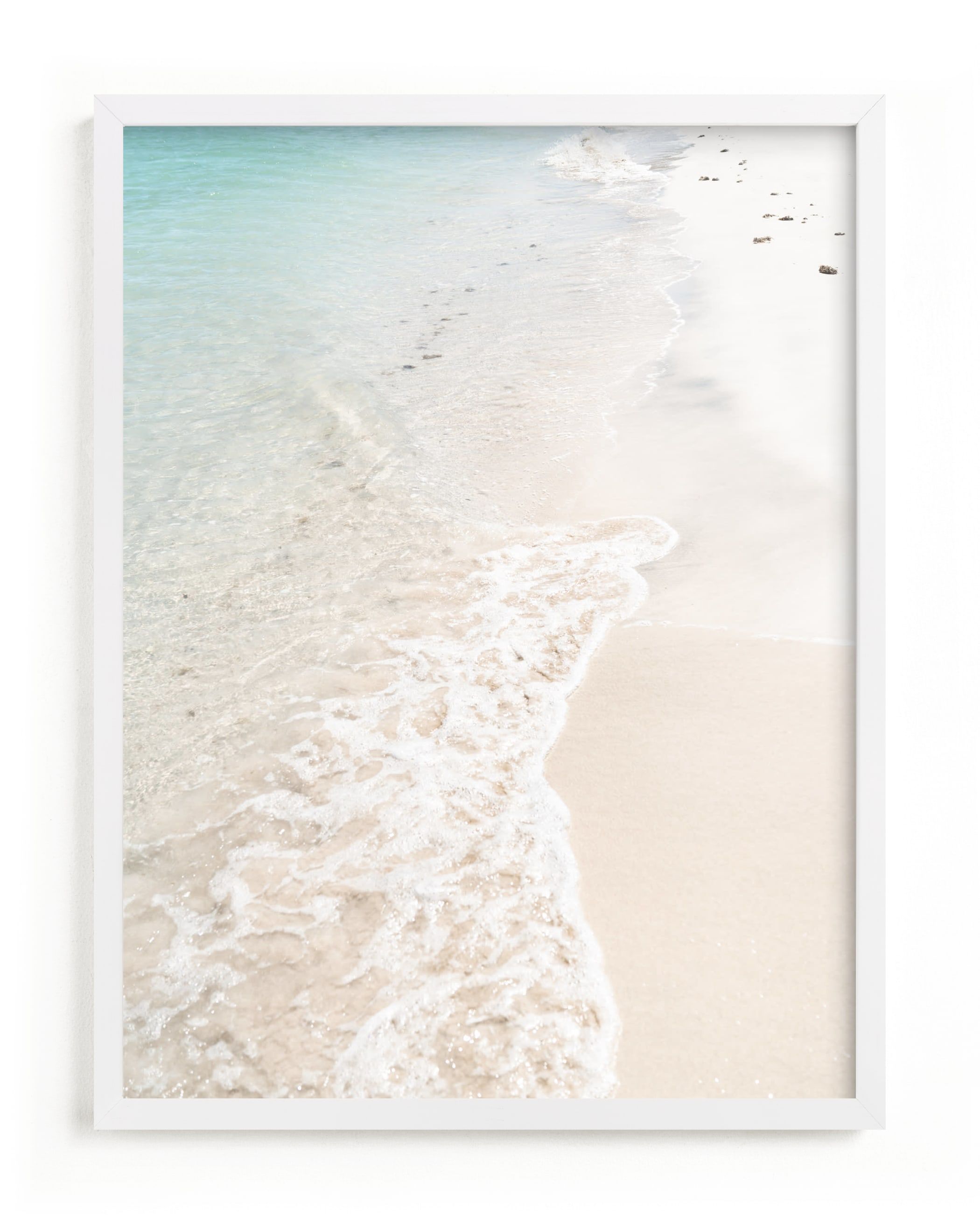 "Turquoise Tide" - Photography Limited Edition Art Print by Kamala Nahas. | Minted