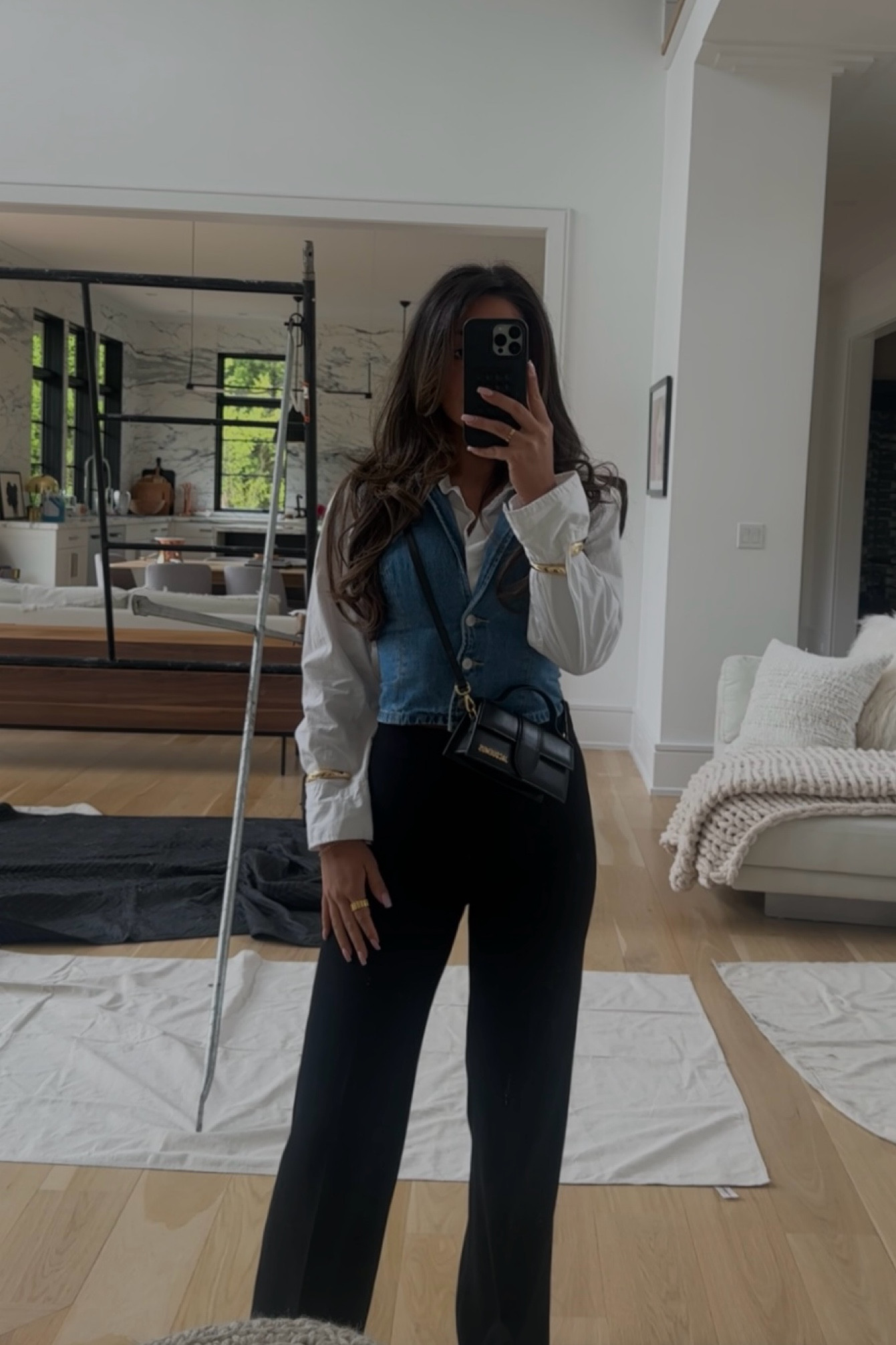 The perfect vest to dress up a basic outfit either the addition of arm cuffs 🫶🏼 

#LTKStyleTip #LTKFindsUnder100