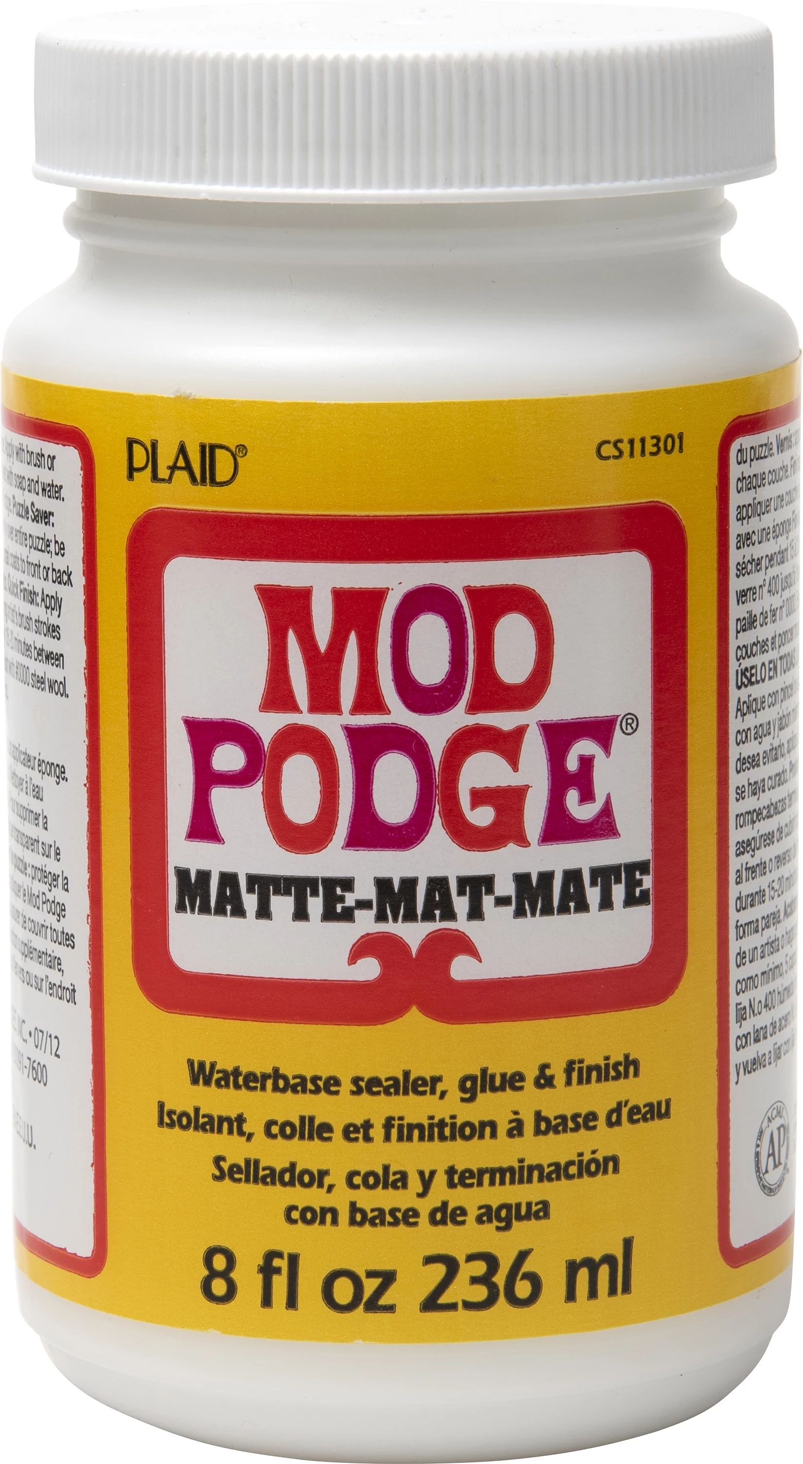 Plaid Mod Podge, Matte, 8 oz. - Walmart.com | Walmart (US)
