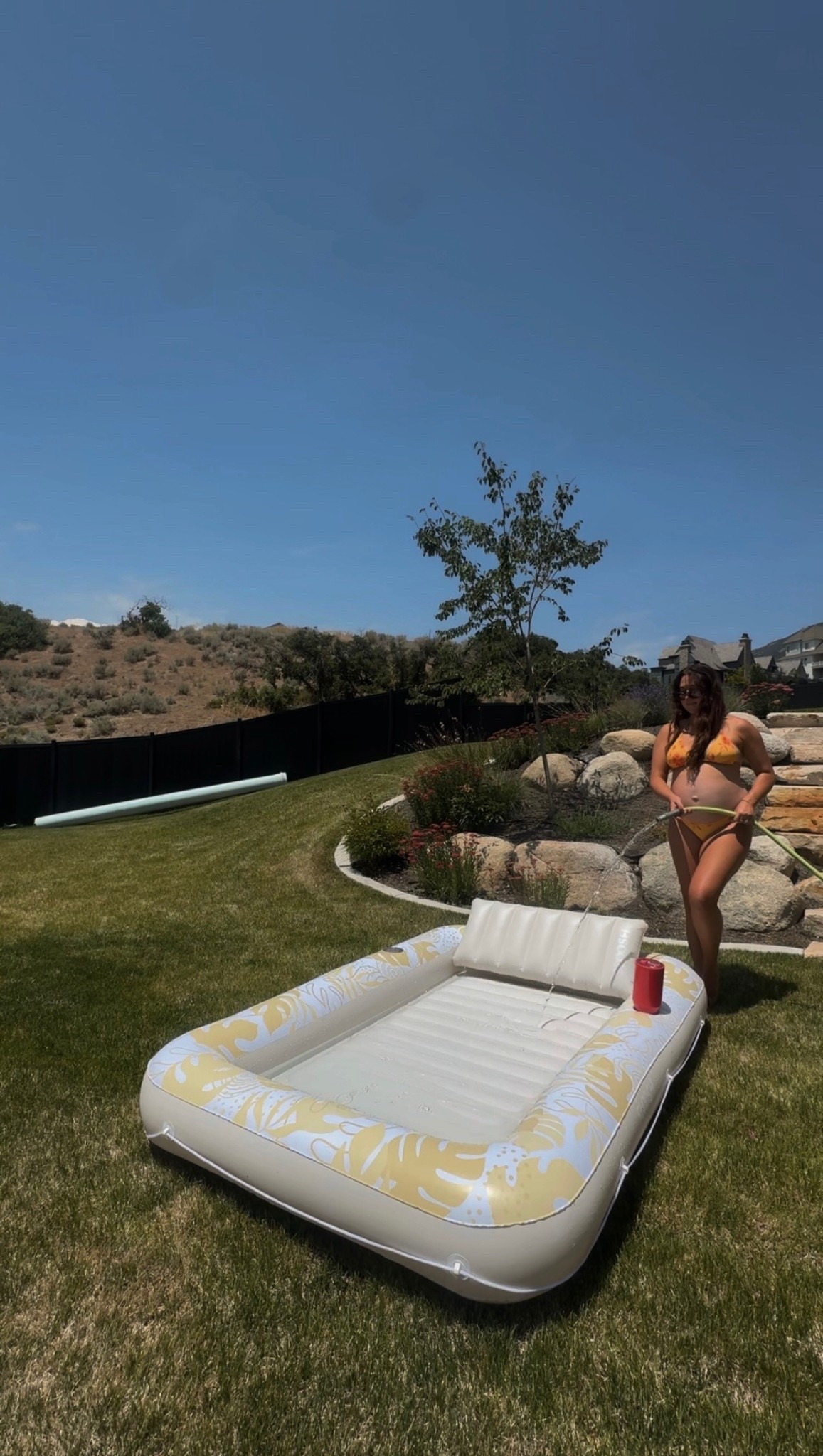 Caved and got a tanning bed pool. Best decision ever. I got the XL!! 

#LTKSwim #LTKSeasonal #LTKHome