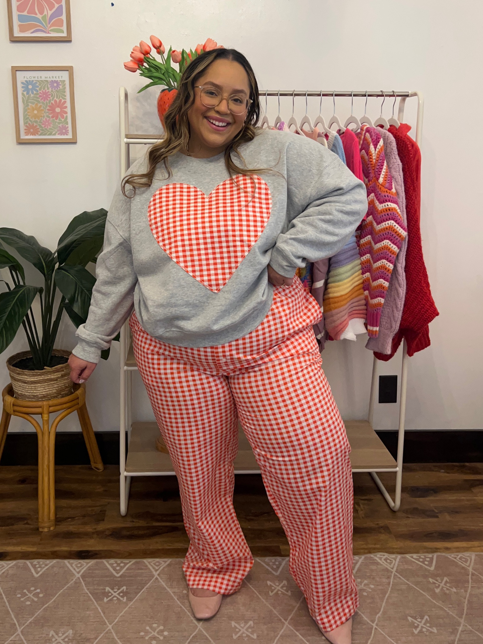 Target Vday Gingham pj set 
Top XL
Pants XXL


#LTKSeasonal #LTKPlusSize #LTKFindsUnder50