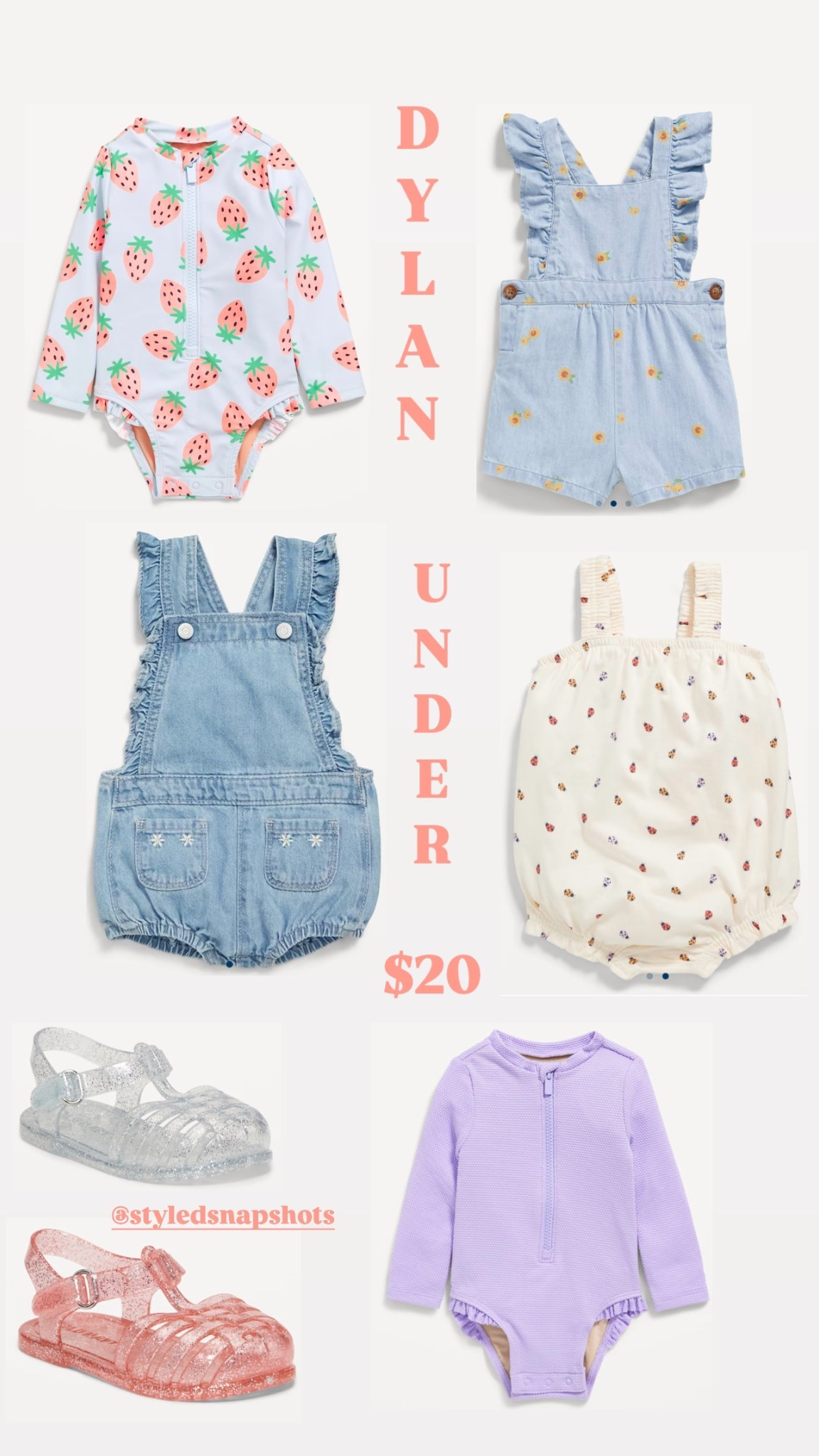 Old Navy baby girl spring break order under $20! 

#LTKBaby #LTKFindsUnder50 #LTKKids