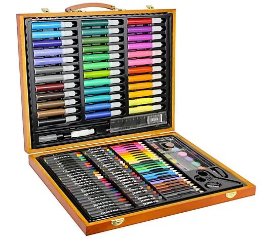 Gener8 130 Pc. Deluxe Art Set - QVC.com | QVC