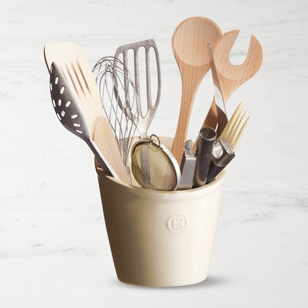 Emile Henry French Ceramic Utensil Pot | Williams-Sonoma