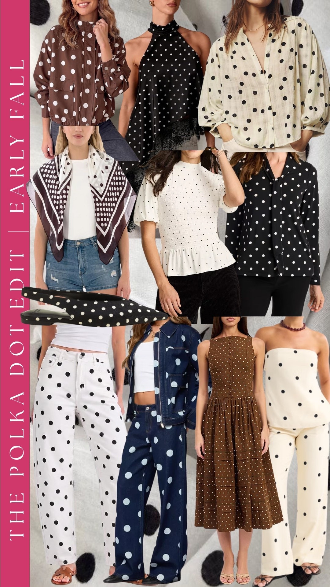 Polka dot pieces I’m loving! 
- 

chic outfit, mom life, fashion over 50, casual ootd, over 40 fashion, fall fashion, what to wear, outfit inspo, fall style

#LTKOver40 #LTKSeasonal #LTKootd