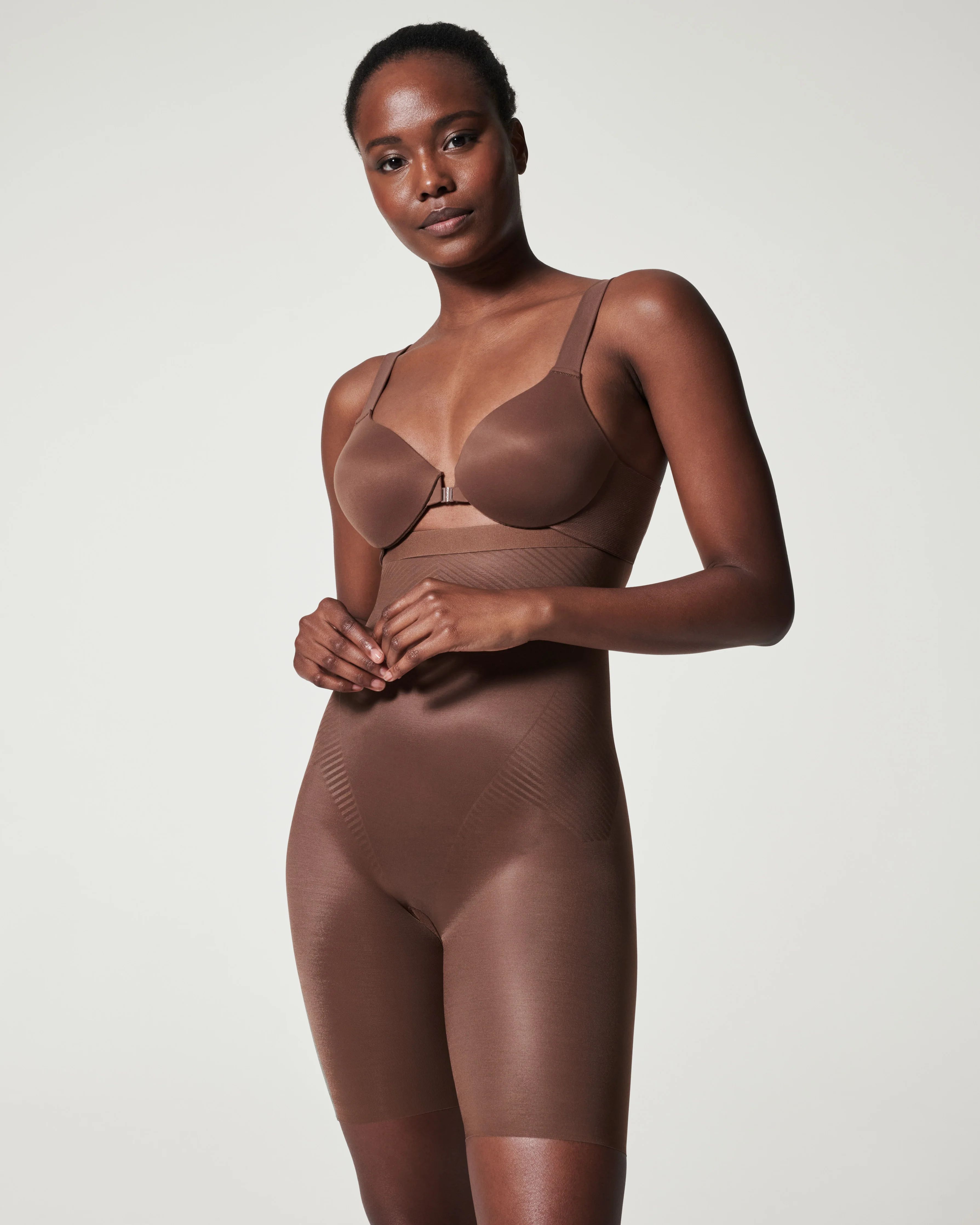 Invisible Shaping High-Waisted Mid-Thigh Short | Spanx