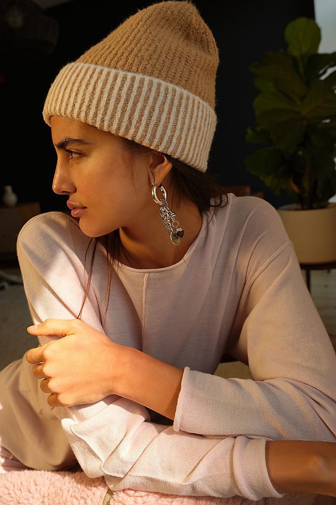 Straight Chill Ribbed Beanie | Free People (Global - UK&FR Excluded)