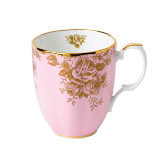 Royal Albert 100 Years 1960 Mug  Golden Rose - Macy's | Macy's