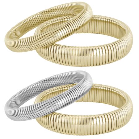Cleo Set of 2 bracelets gold, mixed metal #ltkunder100

#LTKGiftGuide #LTKSeasonal #LTKHoliday