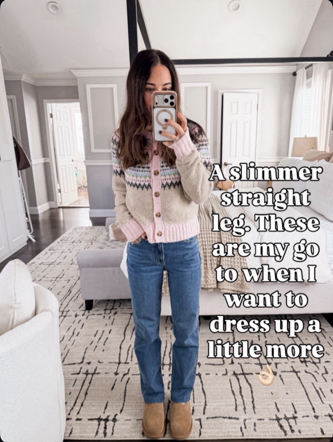 My favorite straight leg when I want to look a little more polished — obsessed with this fit 😍🔗⬇️

#LTKOver40 #LTKmomlife #LTKSeasonal